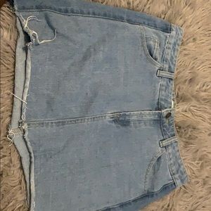 Jean skirt!